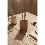 OLİ Art Kraft İpli Mini Karton Çanta 8x11x5 cm 50 Adet – Hediye Poşeti ve Takı Poşeti Minik Poşet