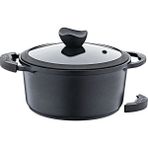 Olika Palladium 22 Cm Siyah Derin Tencere Pd2204