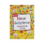 Olimpos Yayınları 3-4 Yaş Dikkat Geliştirme + Örnekli Boyama - Sebzeler (Kapak Değişebilir) + 28 Kitap Set