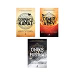 Olimpos Yayınları Dördüncü Kanat - Demir Alev - Oniks Fırtına (KARTON KAPAK 3 Kitap Set)