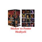 Olimpos Yayınları Freddy'nin Pizza Dükkanı'nda Beş Gece Serisi (3 Kitap Kutulu Set) Sticker ve Poster Hediyeli