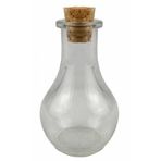 Olio Cam Şişe Mantar Tıpalı Armut 50 ml 20 Adet
