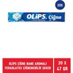 Olips 47 gr Çiğne Nane Aromalı Ferahlatıcı Çiğnenebilir Şeker
