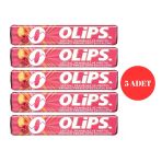 Olips Şeftali Frambuaz ve Mentol Aromalı Bonbon Şekerleme 28 g (5 ADET)