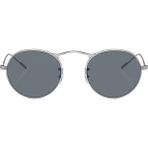Oliver Peoples 1220S 5036R8 49 Gümüş Oval Çerçeve Unisex Güneş Gözlüğü