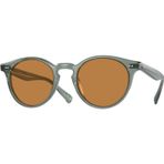 Oliver Peoples OLV5459SU178253 Unisex Güneş Gözlüğü Mavi Kemik Çerçeve Kahverengi Lens UV400