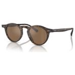 Oliver Peoples Ov 5504SU 49 Oliver Poeoples Güneş Gözlüğü Mat Havana Aynal Cam - Acı Kahverengi