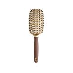 Olivia Garden Expert Care Flex Boar&Nylon Bristles Gold&Brown Saç Fırçası