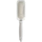 Olivia Garden Expert Care Rectangular Nylon Bristles Gümüş Saç Fırçası Large