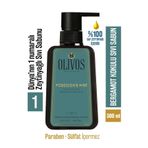 Olivos %100 Doğal Zeytinyağlı Bergamot Kokulu Sıvı El Sabun Yoğun Nemlendirici Arındırıcı Bitkisel 500 Ml