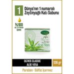 Olivos Doğal Aloe Vera Ve Zeytinyağlı Katı Sabun Aloe Veralı Zeytinyağlı El Sabunu Yoğun Nemlendirici 126 gr