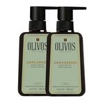 Olivos Gaia’s Garden Şakayık Kokulu Sıvı El Sabunu |%100 Doğal Zeytinyağlı, Nemlendirici ve Zarif Temizlik – 500 ml (2X500 ML, Şakayık)