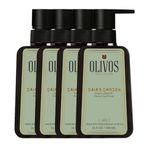 Olivos Gaia’s Garden Şakayık Kokulu Sıvı El Sabunu |%100 Doğal Zeytinyağlı, Nemlendirici ve Zarif Temizlik – 500 ml (4X500 ML, Şakayık)