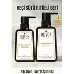 Olivos Keçi Sütlü Zeytinyağlı Duş Jeli & Sıvı El Sabunu Seti 2’li 1250 ml | Doğal & Nemlendirici - 2 Adet