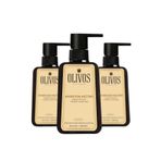 Olivos Mandalina Özlü Zeytinyağlı Sıvı Sabun - Cildinizi Canlandıran ve Tazeleyen Doğal Formül, 500ml (3X500 ML, Mandalina)