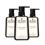 Olivos Zeytinyağlı Keçi Sütlü Sıvı Sabun - Yumuşak ve Pürüzsüz Cilt İçin Besleyici Formül, 500ml (3X500 ML, Keçi Sütlü)