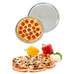 OLİVYA 36cm Pizza Ve Lahmacun Tepsisi | Delikli Pizza Ve Lahmacun Tepsisi Lahmacun Pide Tepsisi