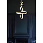 Olivya Gold 3 Renk Modern Sarkıt LED Avize