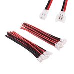 OliYin 10 çift 1S 2 Pin Molex 51005 51006 2,0 mm ton yüksekliği Losi Micro model pil bağlantısı 22 awg ısıya dayanıklı silikon kablo 10 cm RC Helicopter QAV Multicopter için