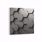 Olla 10026K Abstract 3 Boyut Görsel Kare 25x25 cm Kanvas Tablo