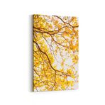 Olla 10565D Ağaç Görseli Dikey Kanvas Tablo, Ölçü 40X60