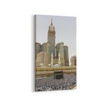 Olla 13076DD Dini Görsel Dikey Dar Kanvas Tablo, Ölçü 40X80
