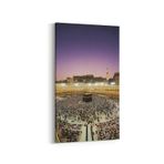 Olla 13153DD Dini Görsel Dikey Dar Kanvas Tablo, Ölçü 40X80