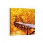 Olla 13490K Doğa / Manzara Görseli Kare Kanvas Tablo, Ölçü 120X120