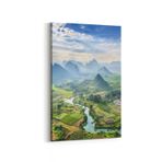 Olla 13901D Doğa / Manzara Görseli Dikey Kanvas Tablo, Ölçü 100X150
