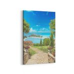 Olla 13963D Doğa Manzara Görseli Dikey 20x30 cm Kanvas Tablo