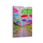 Olla 13994D Doğa Manzara Görseli Dikey 20x30 cm Kanvas Tablo