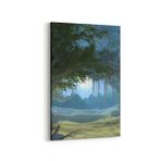Olla 14035D Doğa Manzara Görseli Dikey 20x30 cm Kanvas Tablo