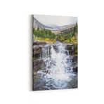 Olla 14205D Doğa/Manzara Görseli Dikey Kanvas Tablo, Ölçü 60X90