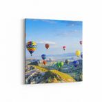 Olla 14227K Doğa / Manzara Görseli Kare Kanvas Tablo, Ölçü 70X70