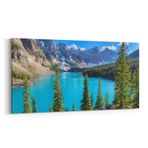 Olla 14443YD Doğa / Manzara Görseli Yatay Dar Kanvas Tablo, Ölçü 120X60