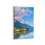 Olla 14528D Doğa Manzara Görseli Dikey 20x30 cm Kanvas Tablo