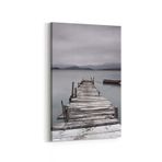Olla 14586D Doğa/Manzara Görseli Dikey Kanvas Tablo, Ölçü 60X90