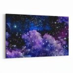 Olla 14681Y Gece Gökyüzü Görseli Yatay 30x20 cm Kanvas Tablo