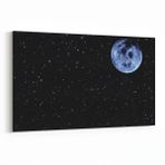 Olla 14699Y Gece Gökyüzü Görseli Yatay 30x20 cm Kanvas Tablo