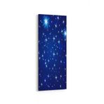 Olla 14755DI Gece Gökyüzü Görseli Dikey İnce 30x90 cm Kanvas Tablo