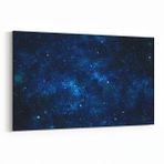 Olla 14785Y Gece Gökyüzü Görseli Yatay 30x20 cm Kanvas Tablo