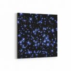 Olla 14795K Gece Gökyüzü Görseli Kare 25x25 cm Kanvas Tablo