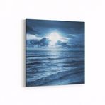 Olla 14823K Gece Gökyüzü Görseli Kare 25x25 cm Kanvas Tablo