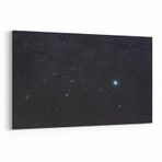 Olla 14852Y Gece Gökyüzü Görseli Yatay 30x20 cm Kanvas Tablo