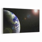 Olla 14856Y Gece Gökyüzü Görseli Yatay 30x20 cm Kanvas Tablo