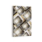 Olla 14887D Geometrik Desen Görseli Dikey 20x30 cm Kanvas Tablo