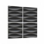 Olla 14921K4 Geometrik Desen Görseli Kare 4 Parça 65x65 cm Kanvas Tablo