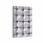 Olla 14937D Geometrik Desen Görseli Dikey 20x30 cm Kanvas Tablo