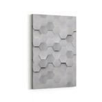 Olla 14940D Geometrik Desen Görseli Dikey 20x30 cm Kanvas Tablo