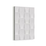 Olla 14941D Geometrik Desen Görseli Dikey Kanvas Tablo, Ölçü 70X105